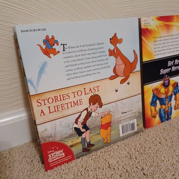 Disney Storybook Collections, Avengers and Winnie the Pooh, New condition - Picture 3 of 6